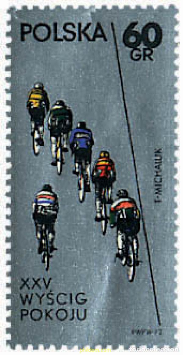 Selos: 61651 MNH POLONIA 1972 25 CARRERA CICLISTA DE LA PAZ