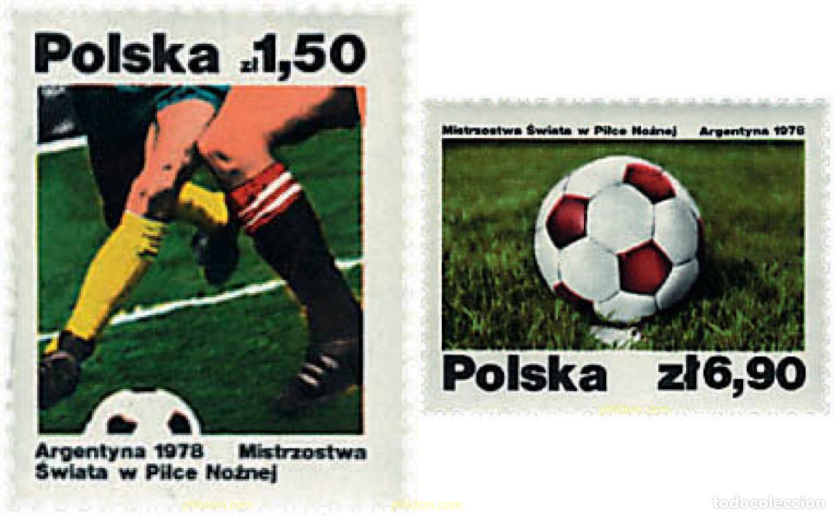 Sellos: 61686 MNH POLONIA 1978 COPA DEL MUNDO DE FUTBOL. ARGENTINA-78