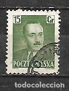 Sellos: 1950: Boleslaw Bierut. Presidente de la rep&uacute;blica 15Gr (usado)