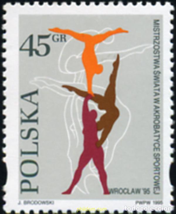 Sellos: 61801 MNH POLONIA 1995 DEPORTES ACROBATICOS