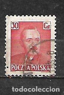 Sellos: 1950: Boleslaw Bierut. Presidente de la rep&uacute;blica 30Gr. (usado)