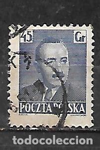 Sellos: 1950: Boleslaw Bierut. Presidente de la rep&uacute;blica 50Gr (usado)