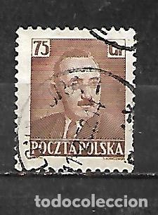 Sellos: 1950: Boleslaw Bierut. Presidente de la rep&uacute;blica 75Gr (usado)