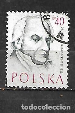 Sellos: 1957: M&eacute;dicos polacos - Jedrzej Sniadecki (usado)