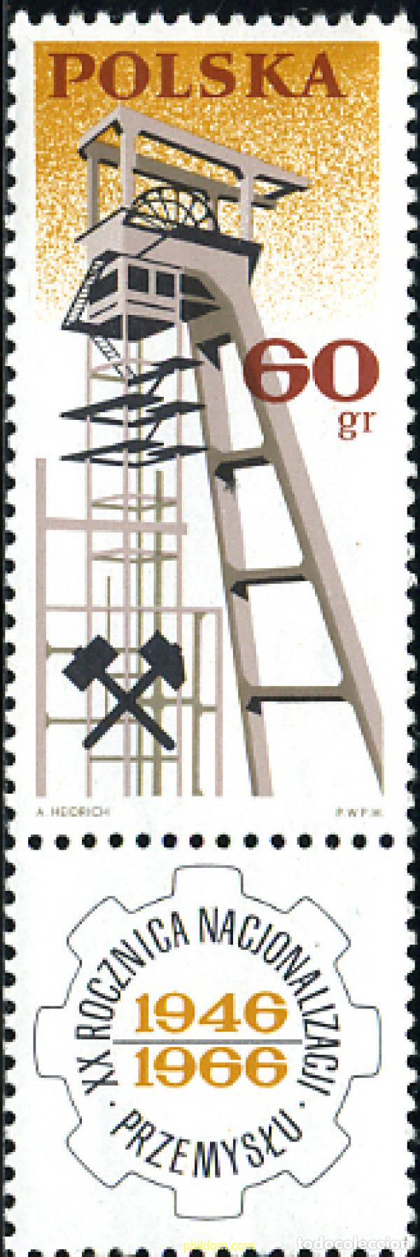 Sellos: 230661 MNH POLONIA 1966 5 CONGRESO NACIONAL TECNICO