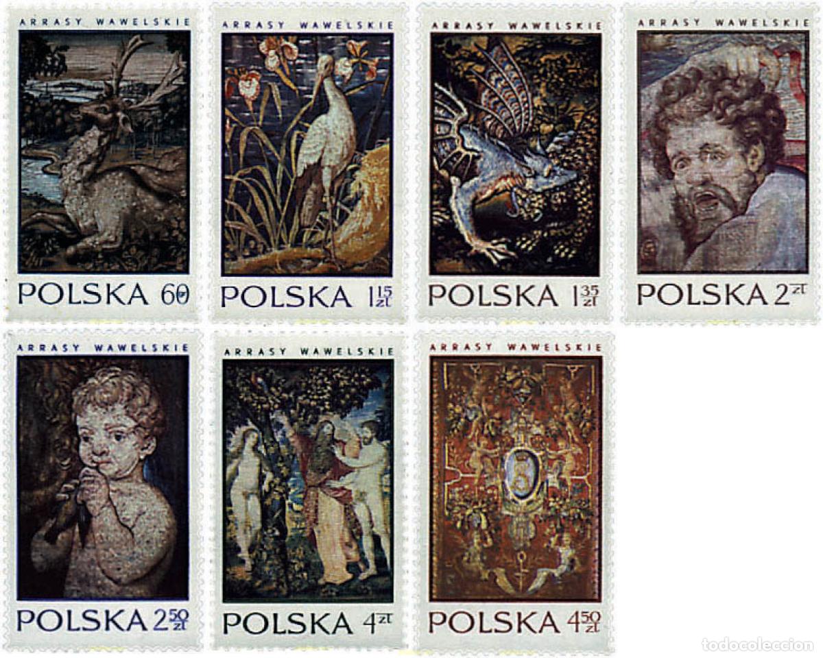 Sellos: 61644 MNH POLONIA 1970 TAPICERIAS DEL CASTILLO DE WAWEL