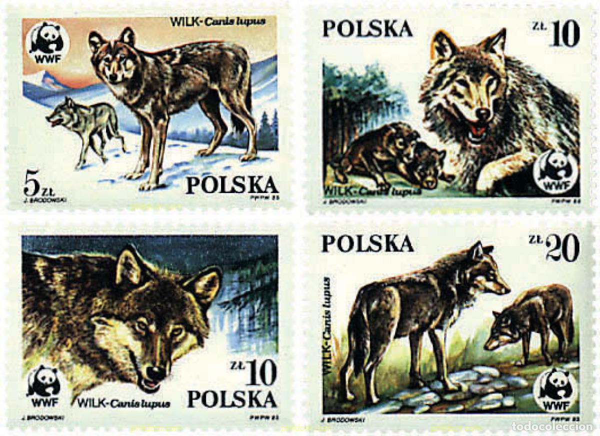 Sellos: 74060 MNH POLONIA 1985 LOBO