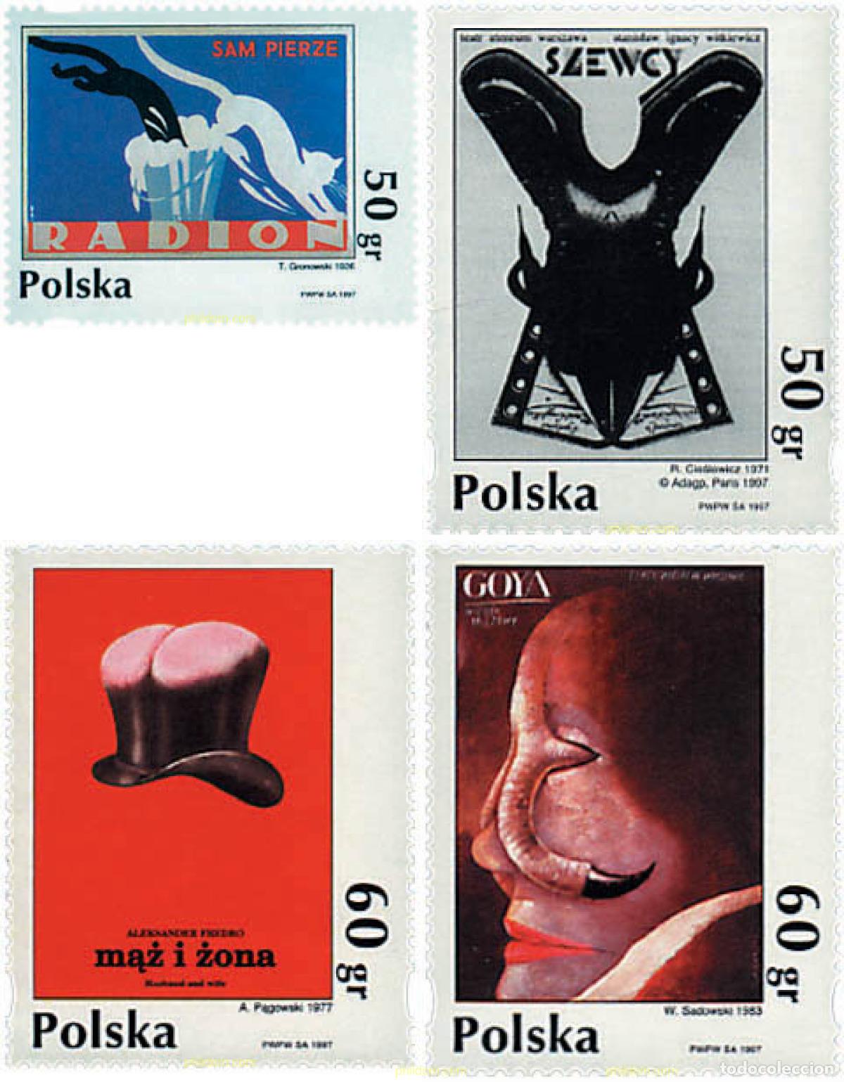 Sellos: 35839 MNH POLONIA 1997 CARTELES POLACOS
