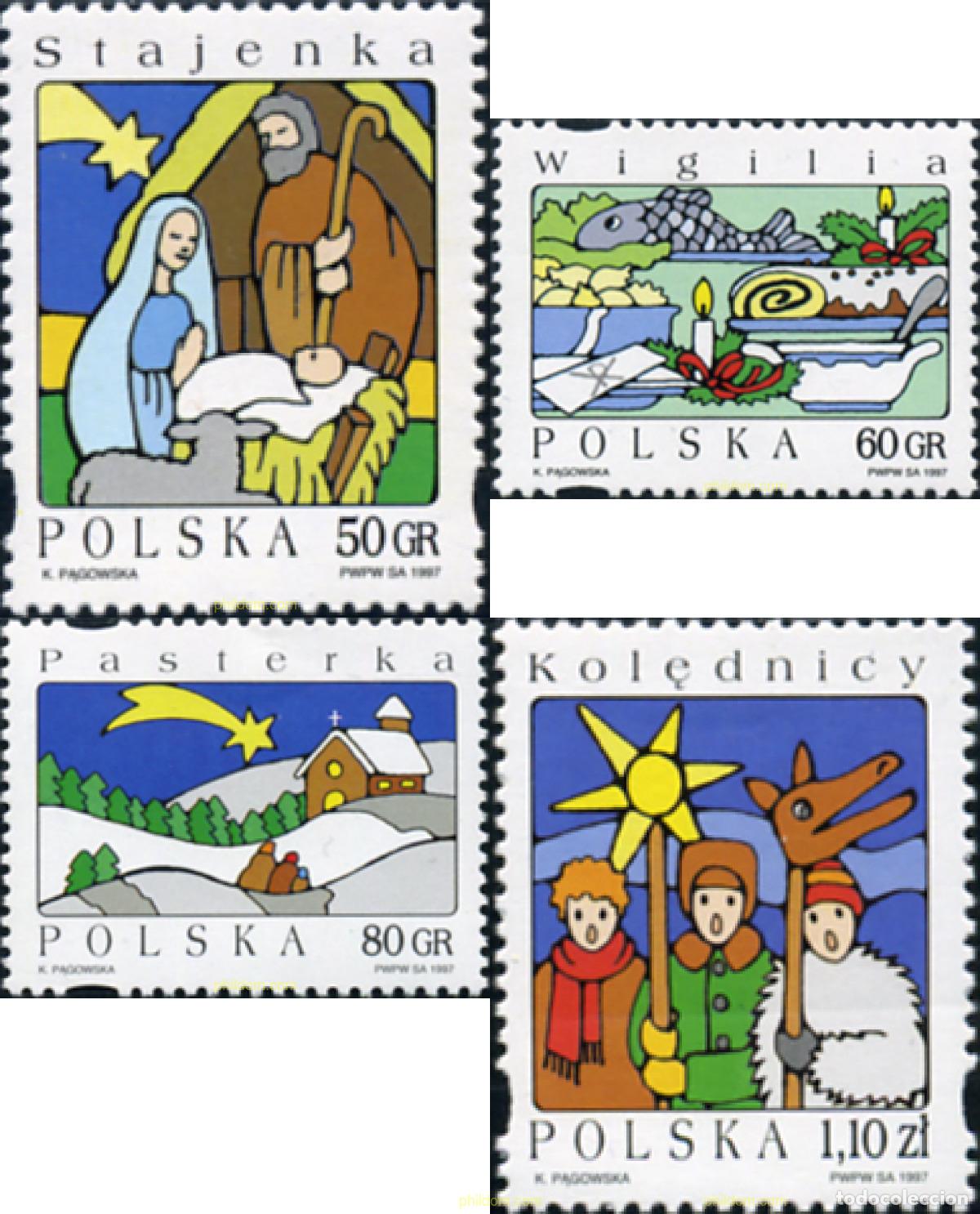 Sellos: 35596 MNH POLONIA 1997 NAVIDAD