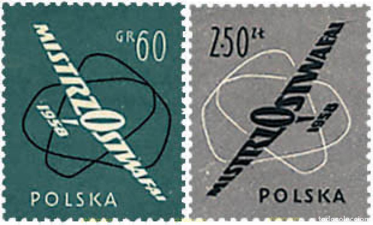 Briefmarken: 61569 MNH POLONIA 1958 6 CONCURSO INTERNACIONAL DE VUELO A VELA.