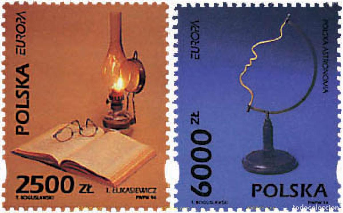 Sellos: 62931 MNH POLONIA 1994 EUROPA CEPT. GRANDES DESCUBRIMIENTOS