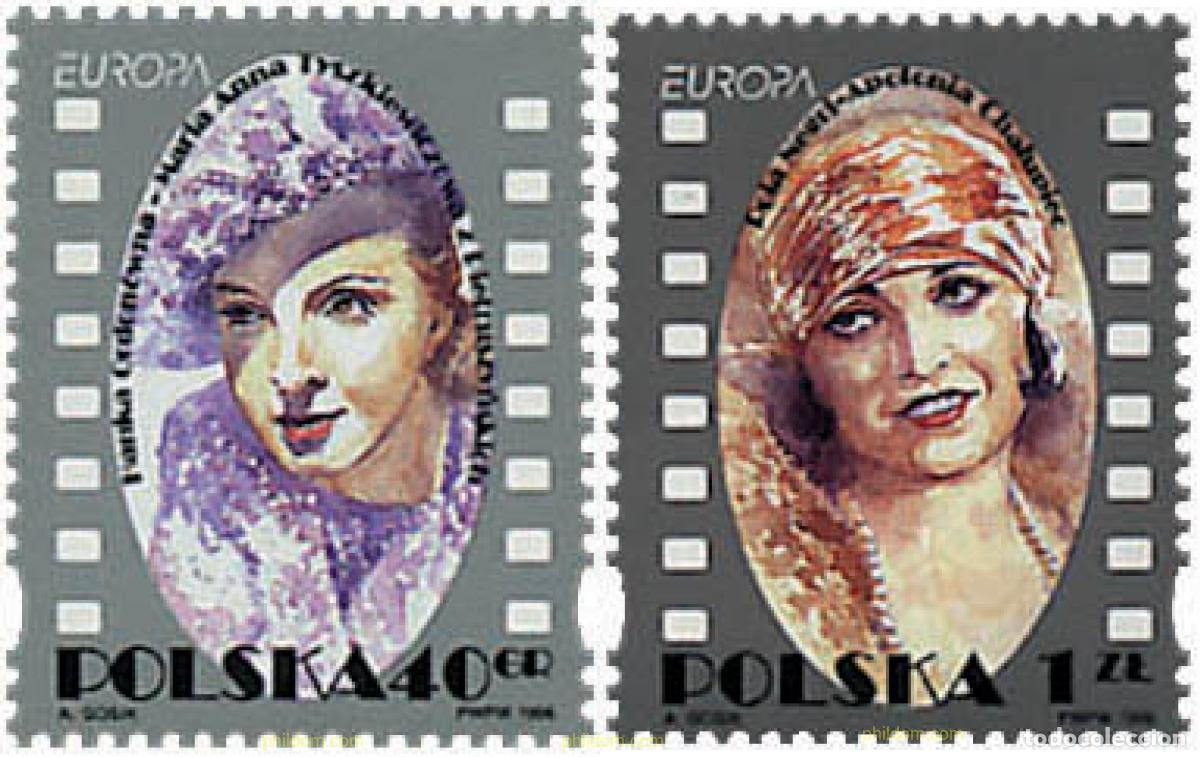 Sellos: 63031 MNH POLONIA 1996 EUROPA CEPT. MUJERES CELEBRES