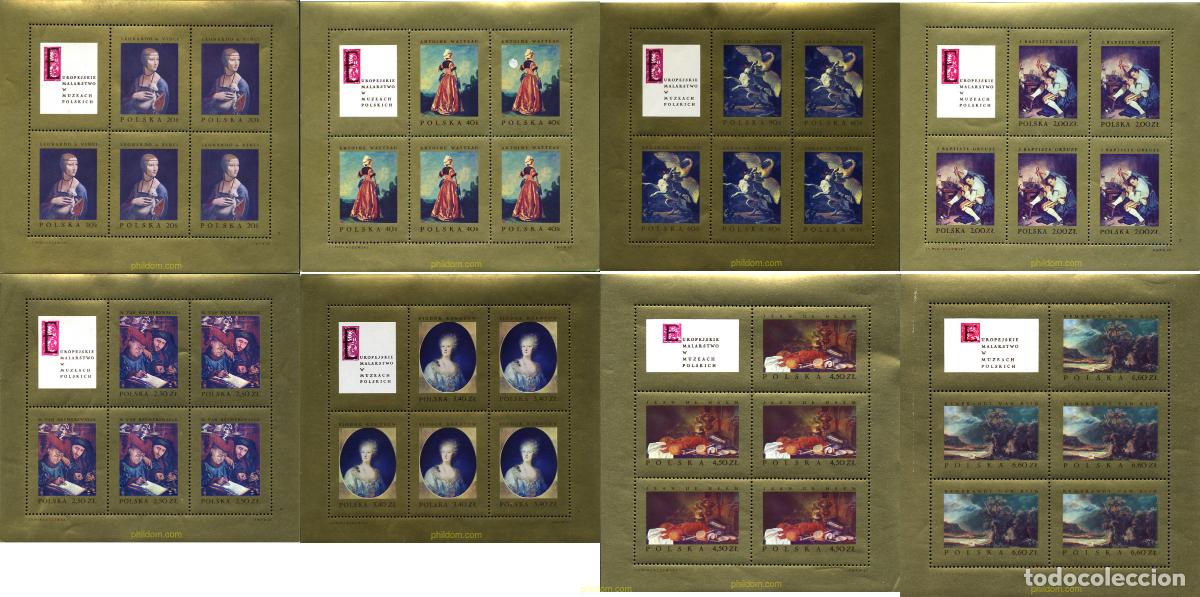 Sellos: 169980 MNH POLONIA 1967 PINTURAS EUROPEAS