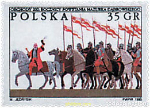 Sellos: 46606 MNH POLONIA 1995 BICENTENARIO DEL HINMO NACIONAL.