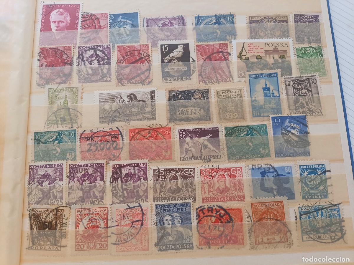 Sellos: Lote de 40 sellos de Polonia