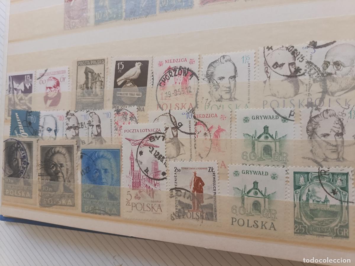 Sellos: Lote de 24 sellos de Polonia