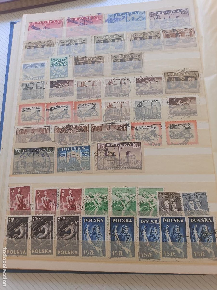 Sellos: Lote de sellos (49) de Polonia
