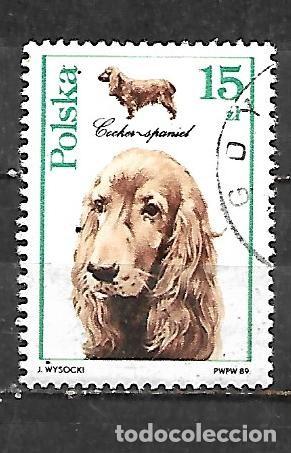 Sellos: 1989: Perros - Cocker Spaniel (CTO)