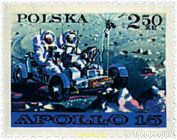 Sellos: 44044 MNH POLONIA 1971 APOLLO XV