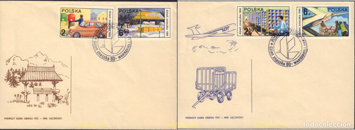 Sellos: 417537 MNH POLONIA 1980 DIA DEL SELLO