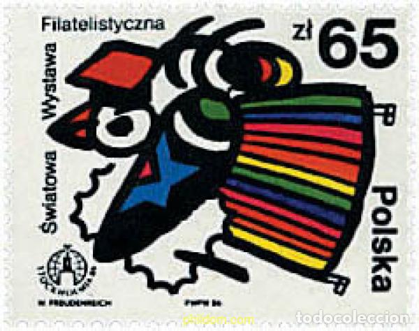 Sellos: 44090 MNH POLONIA 1986 STOCKHOLMIA 86. EXPOSICION FILATELICA INTERNACIONAL