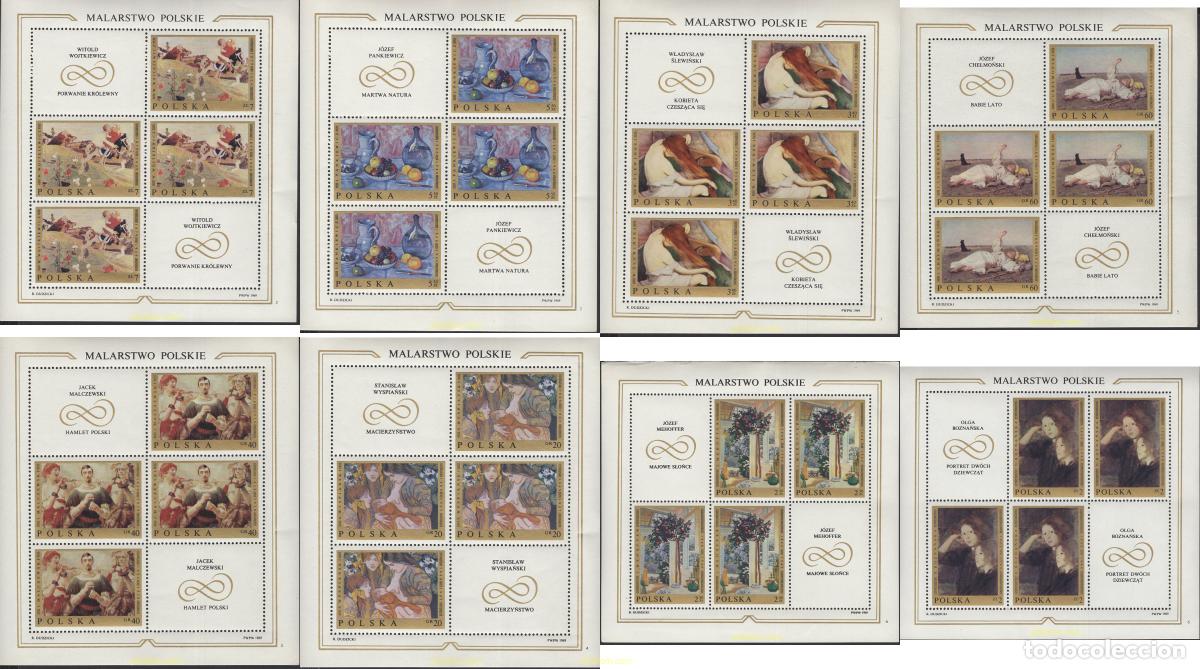 Sellos: 169997 MNH POLONIA 1969 PINTURAS DE POLONIA