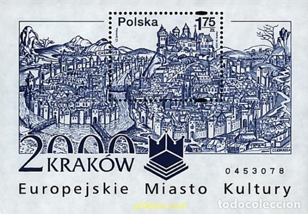 Sellos: 60601 MNH POLONIA 2000 CRACOVIA. CIUDAD EUROPEA DE LA CULTURA