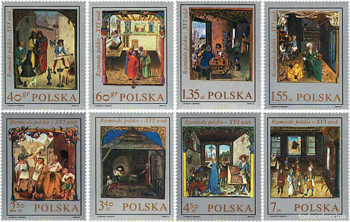 Sellos: 63265 MNH POLONIA 1969 PINTURAS POLACAS DEL SIGLO XVI