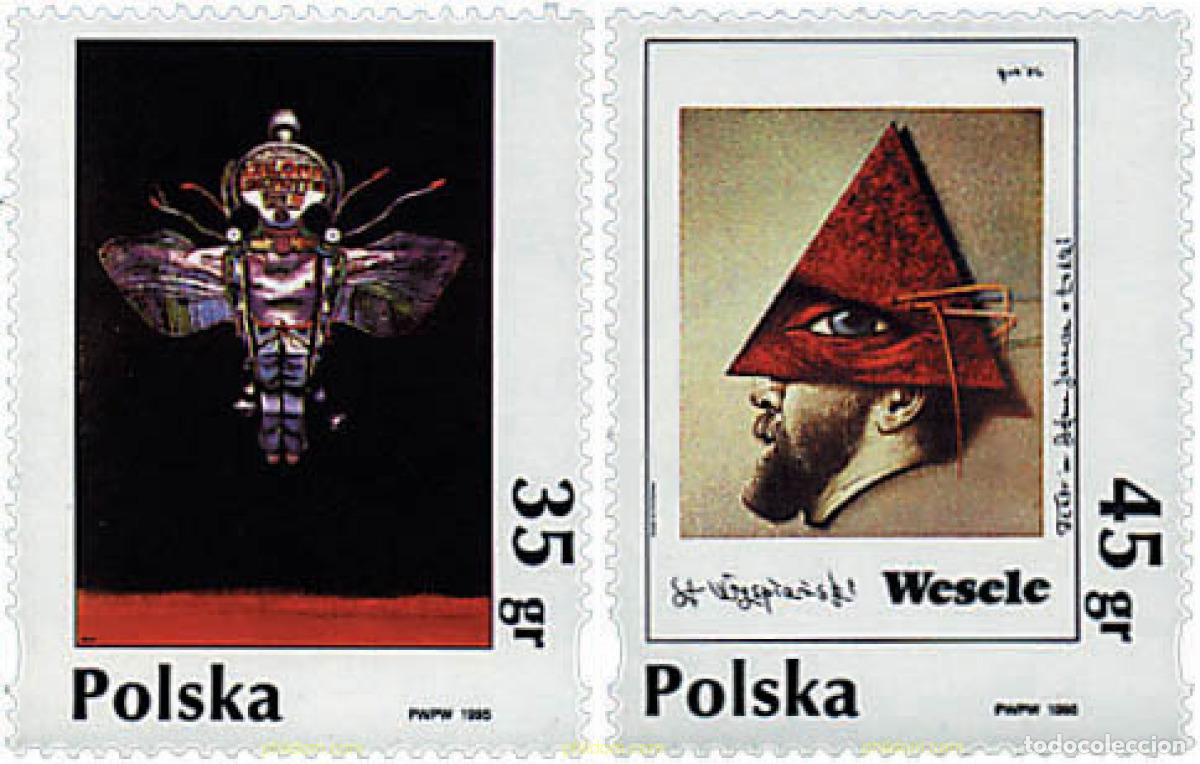 Sellos: 57141 MNH POLONIA 1995 ARTE POLACO