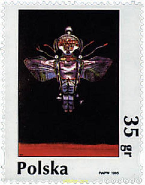 Sellos: 353438 MNH POLONIA 1995 ARTE POLACO