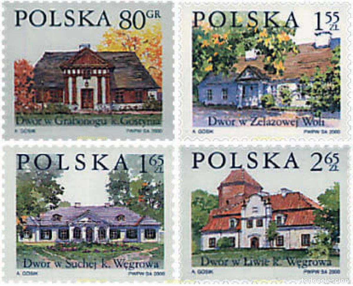 Sellos: 60621 MNH POLONIA 2000 CASAS POLACAS