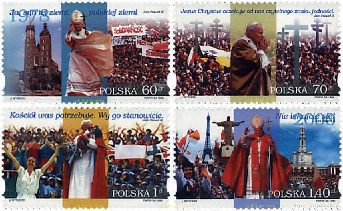 Sellos: 67539 MNH POLONIA 1999 VIAJE DE JUAN PABLO II A POLONIA