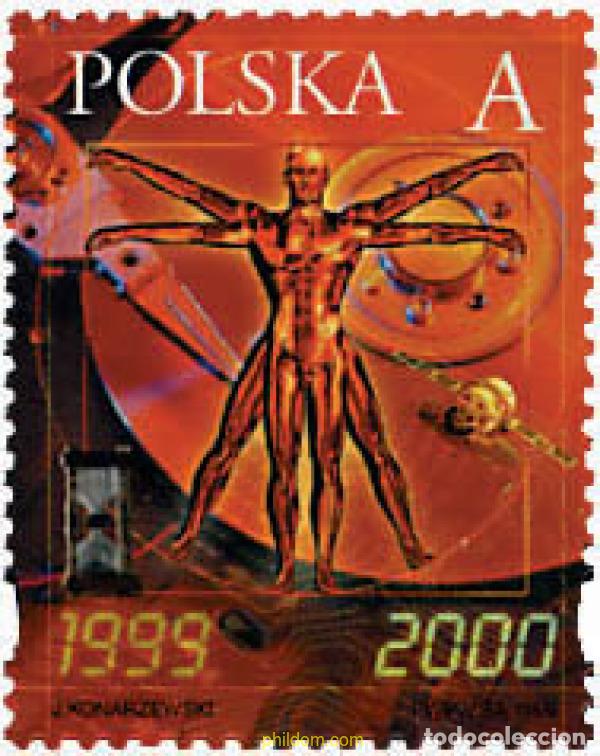 Sellos: 69509 MNH POLONIA 2000 PASO AL A&Ntilde;O 2000