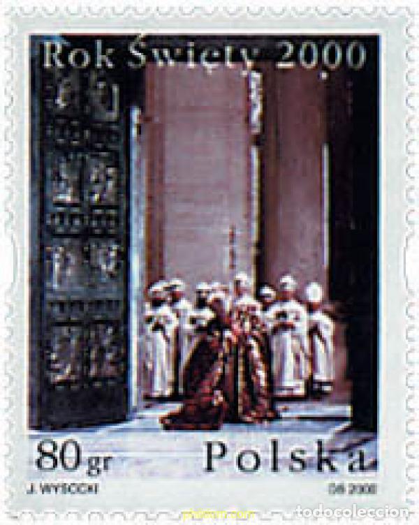 Sellos: 69516 MNH POLONIA 2000 A&Ntilde;O SANTO 2000