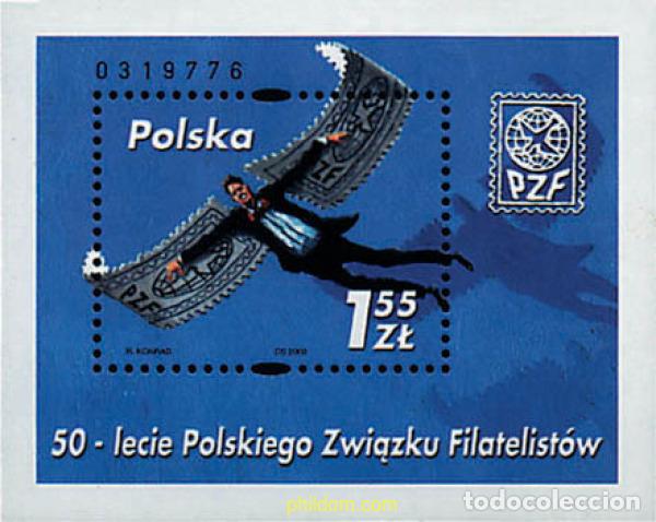 Sellos: 76721 MNH POLONIA 2000 50 ANIVERSARIO DE LA FEDERACION FILATELICA POLACA
