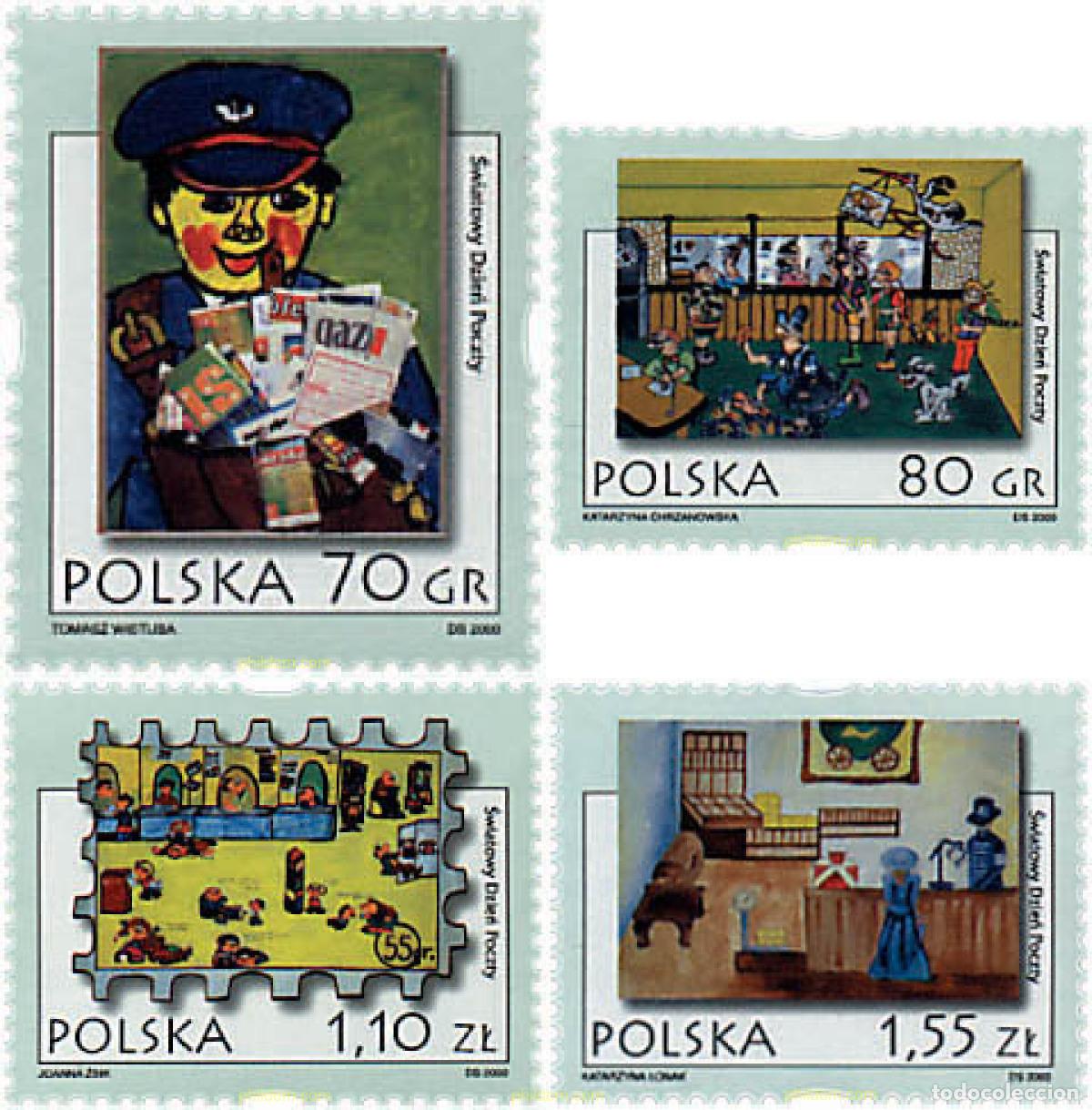Sellos: 76720 MNH POLONIA 2000 DIA DEL CORREO