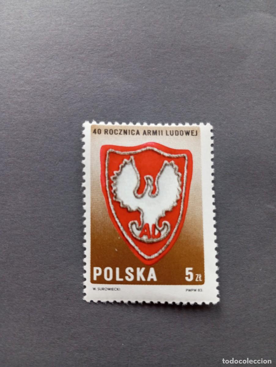 Sellos: POLONIA, 1984, CUARENTA ANIVERSARIO DEL EJ&Eacute;RCITO, YT 2709