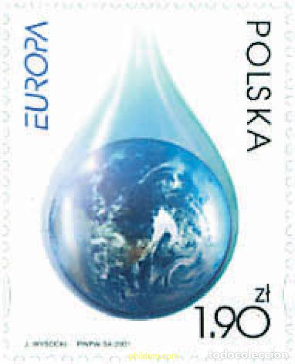 Sellos: 77174 MNH POLONIA 2001 EUROPA CEPT. CONSTRUCCION EUROPEA