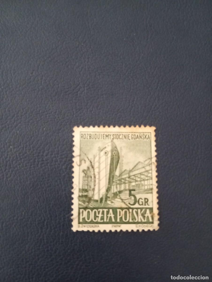 Sellos: POLONIA, 1952, ASTILLEROS DE DANZIG YT 680
