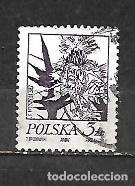 Sellos: 1974: Dibujos florales de Stanislaw Wyspianski - Cardo (usado)