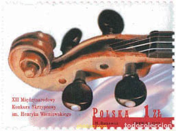 Sellos: 87278 MNH POLONIA 2001 12 CONCURSO DE MUSICA