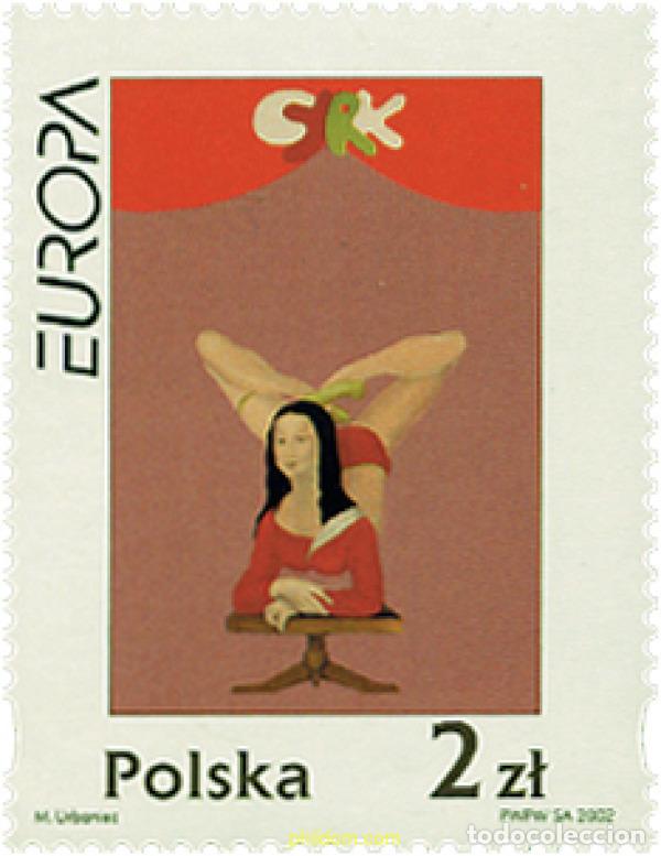 Sellos: 100152 MNH POLONIA 2002 EUROPA CEPT 2002 - EL CIRCO
