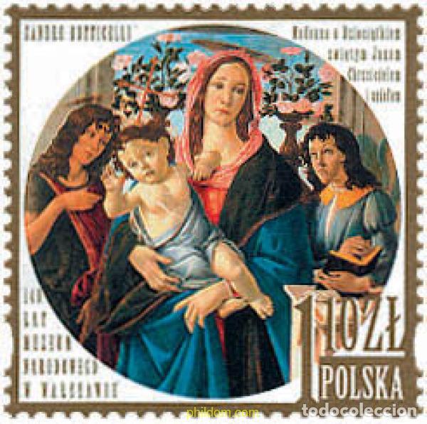 Sellos: 101085 MNH POLONIA 2002 140 ANIVERSARIO DE LA GALERIA NACIONAL DE VARSOVIA