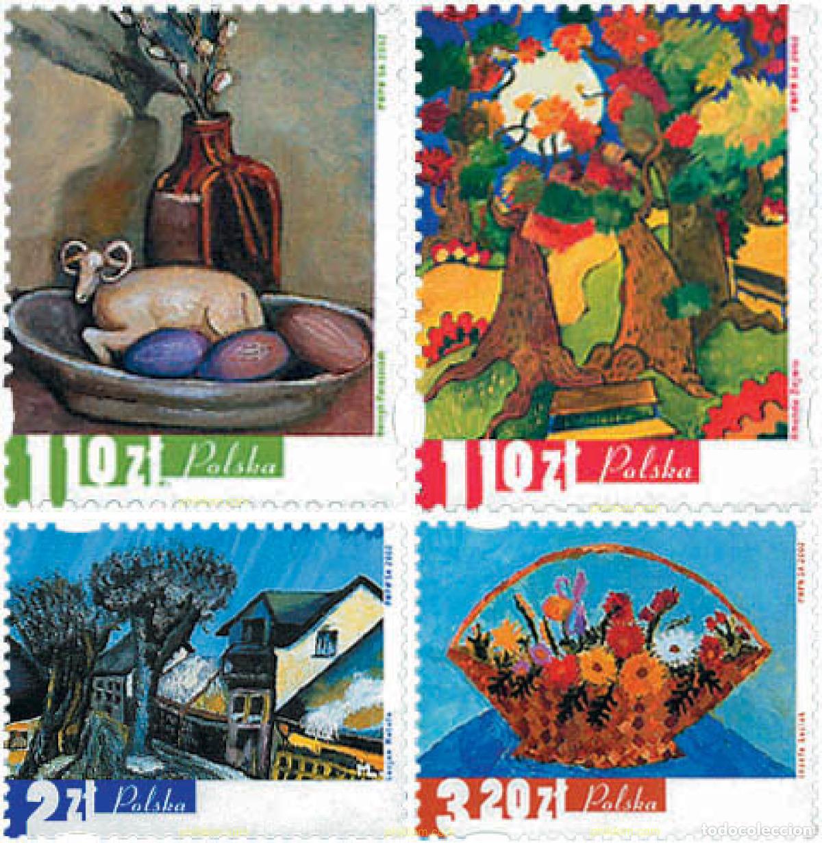 Sellos: 101079 MNH POLONIA 2002 LAS CUATRO ESTACIONES