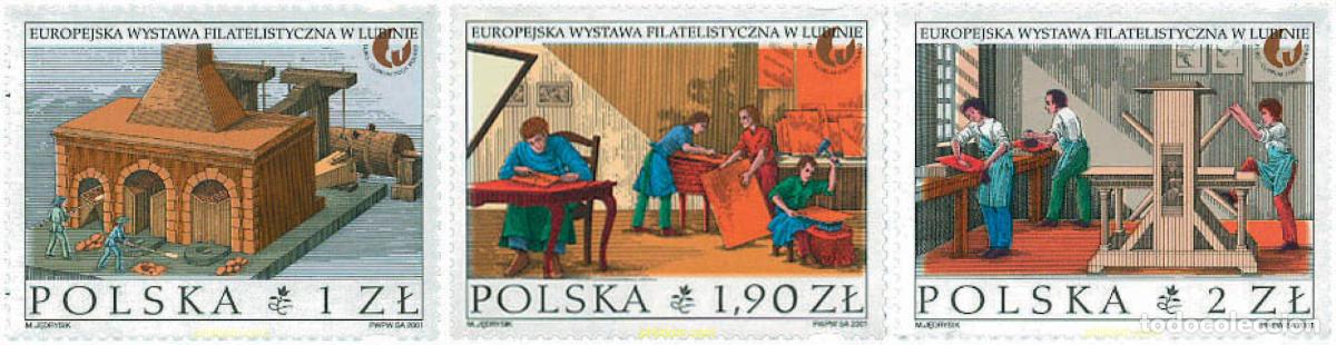 Sellos: 101707 MNH POLONIA 2001 EURO-CUPRUM. EXPOSICION FILATELICA INTERNACIONAL