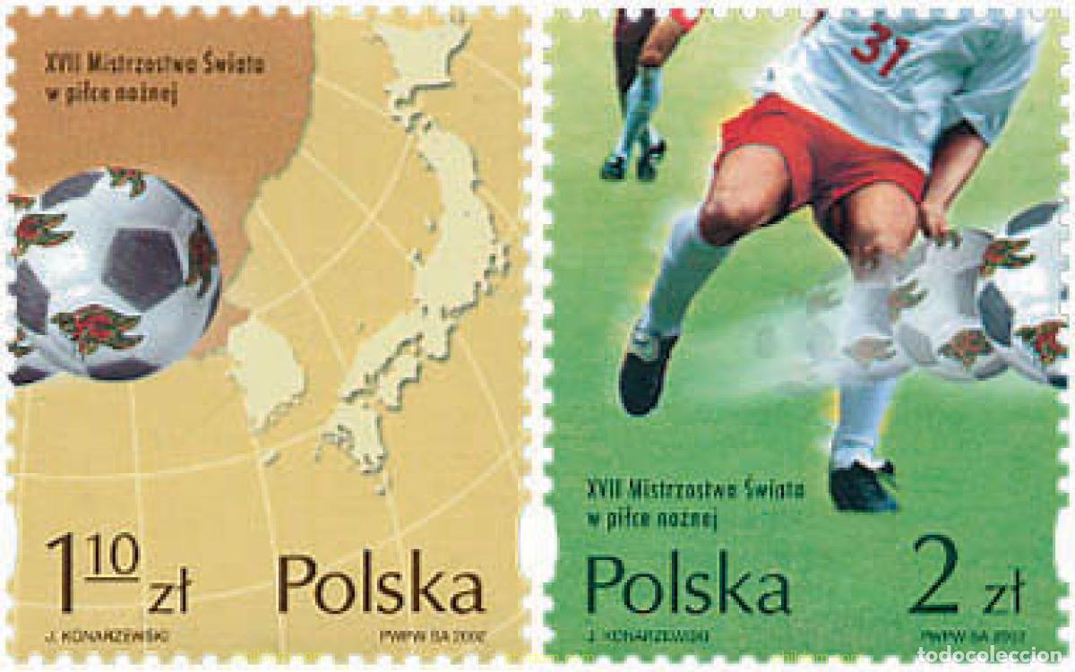 Sellos: 113959 MNH POLONIA 2002 COPA DEL MUNDO DE FUTBOL. COREA DEL SUR Y JAPON-02