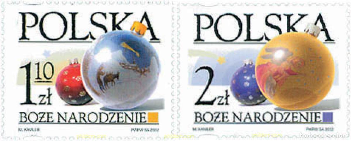 Sellos: 120106 MNH POLONIA 2002 NAVIDAD