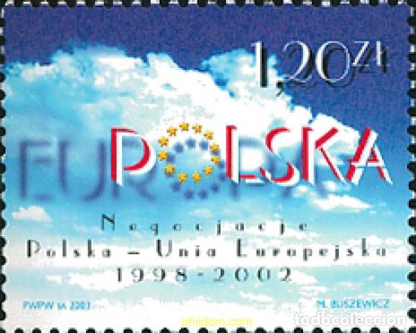 Sellos: 127730 MNH POLONIA 2003 RELACIONES CON LA UNION EUROPEA