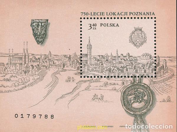 Sellos: 127732 MNH POLONIA 2003 ANIVERSARIO DE LA CIUDAD DE POZNAN
