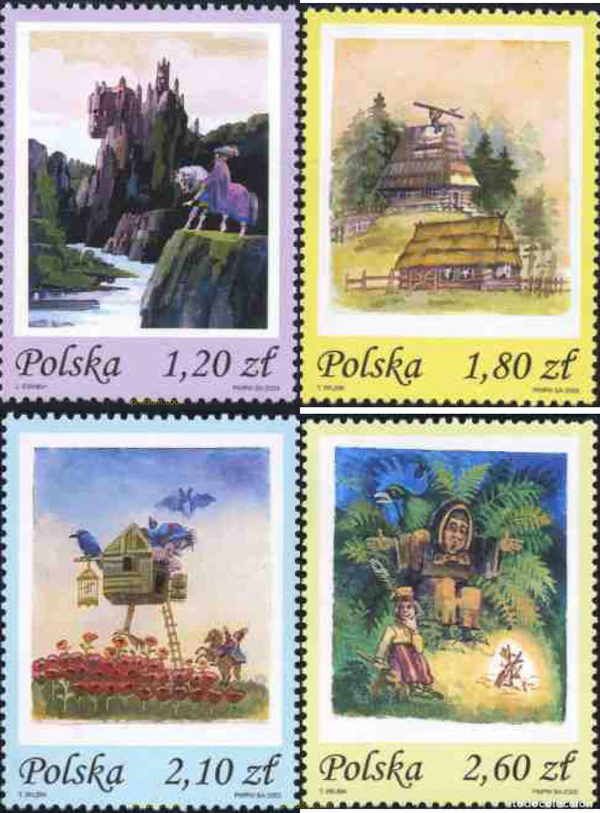 Sellos: 132660 MNH POLONIA 2003 CUENTOS